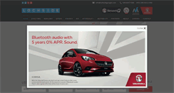 Desktop Screenshot of lochsidegarages.com